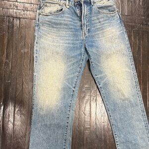 R13 Blue Boyfriend Jeans